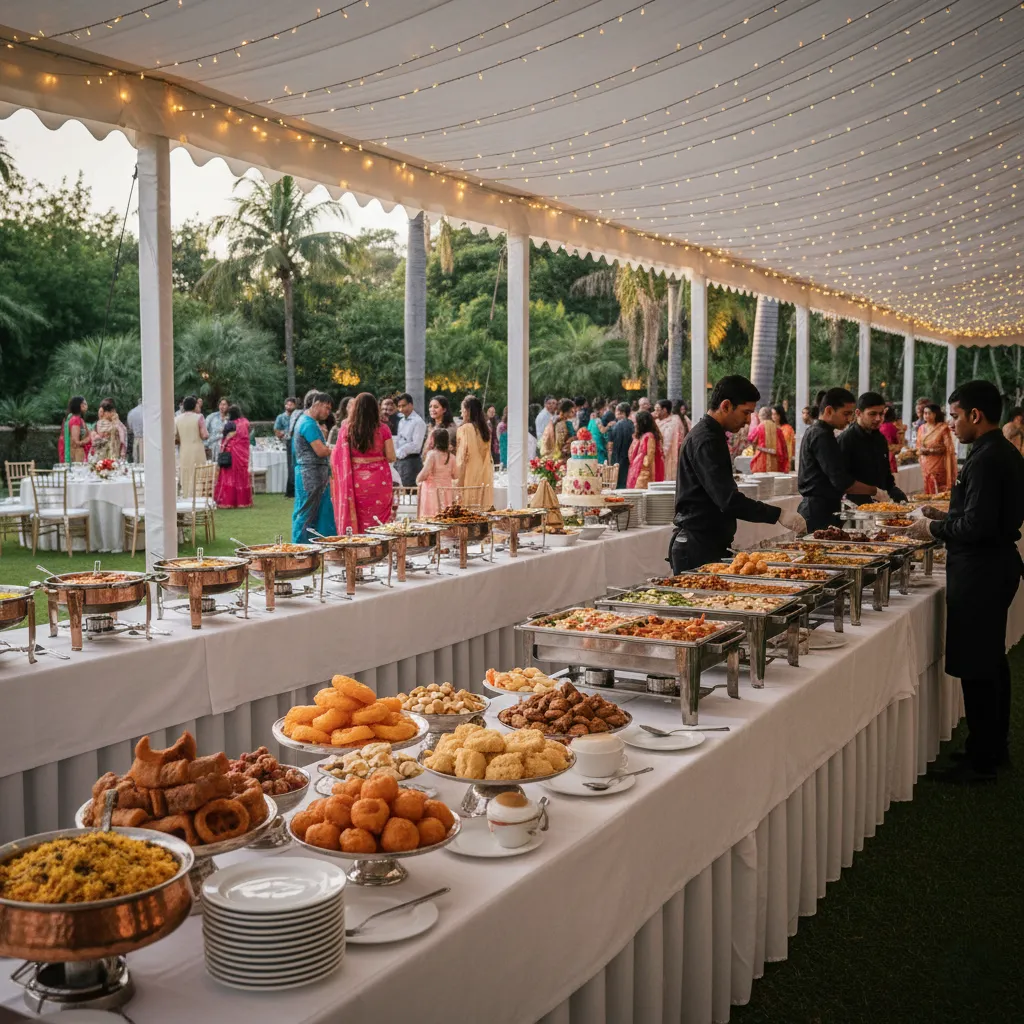 Event catering with quality food