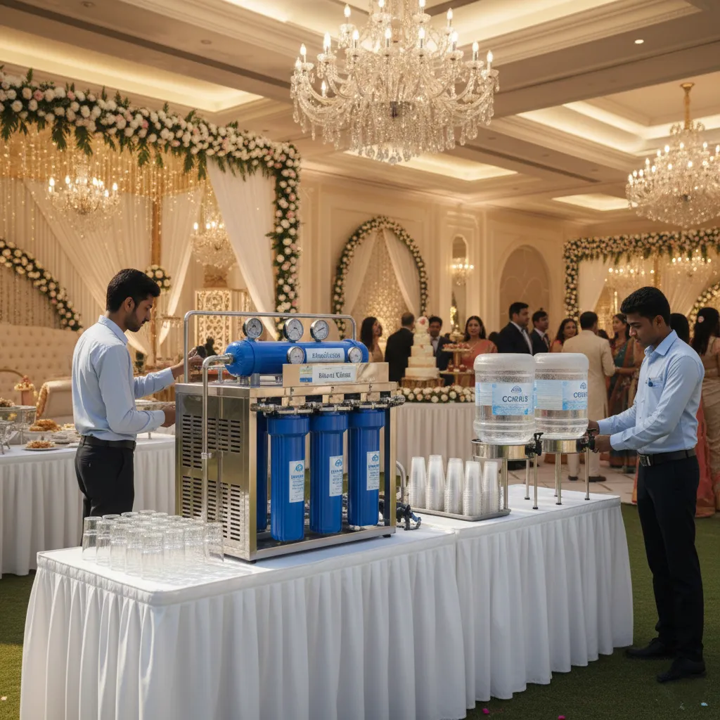 Temporary RO water setup