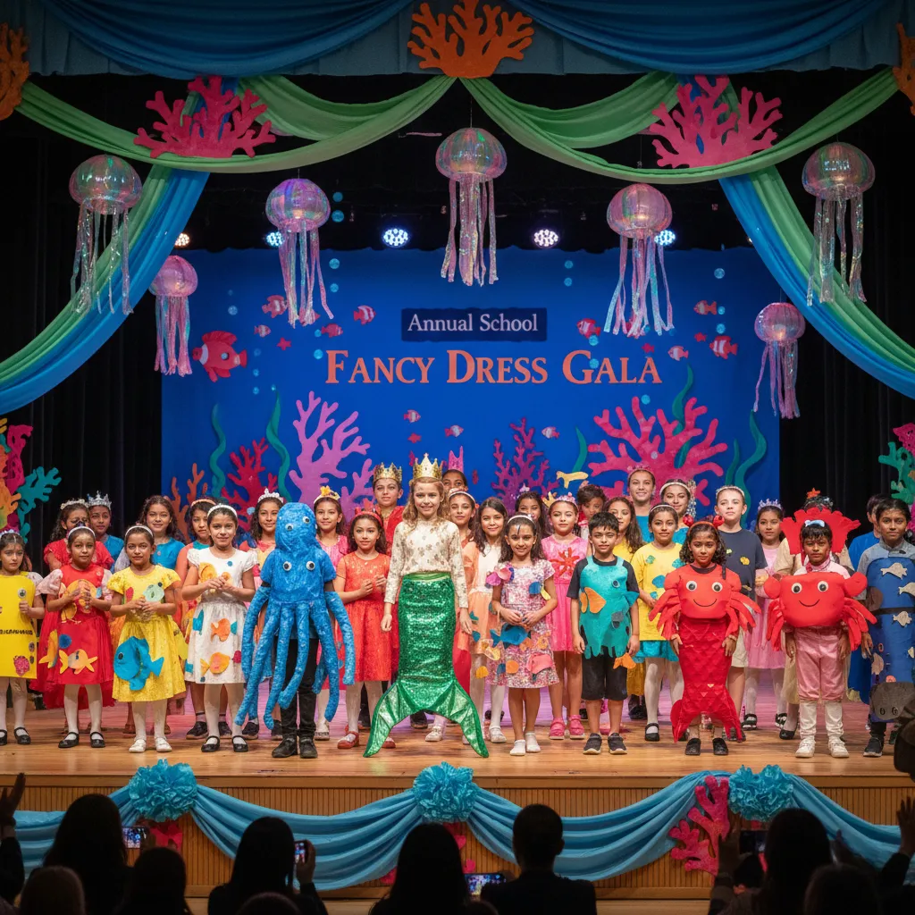 Fancy dress arrangements by Dream Decors