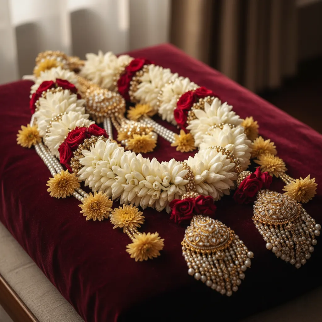 Marriage garland decoration service