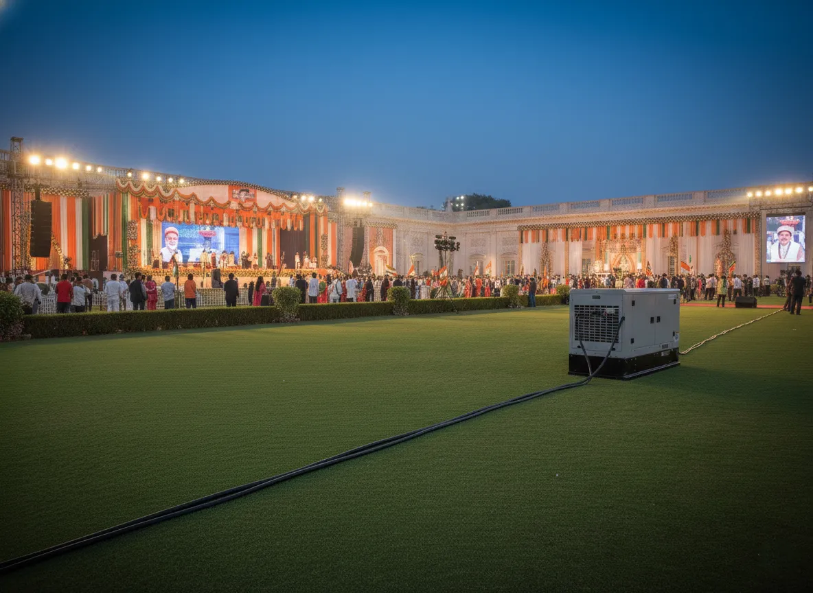 Wedding power backup facilities