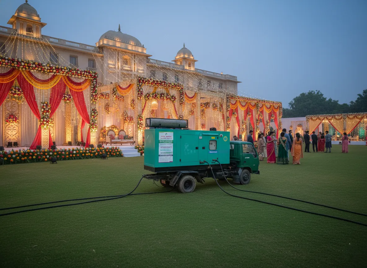 Generator service for wedding events