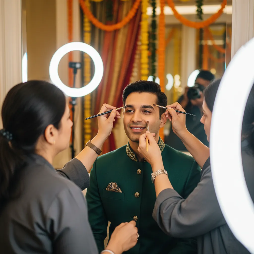 Bridal makeup for Indian weddings