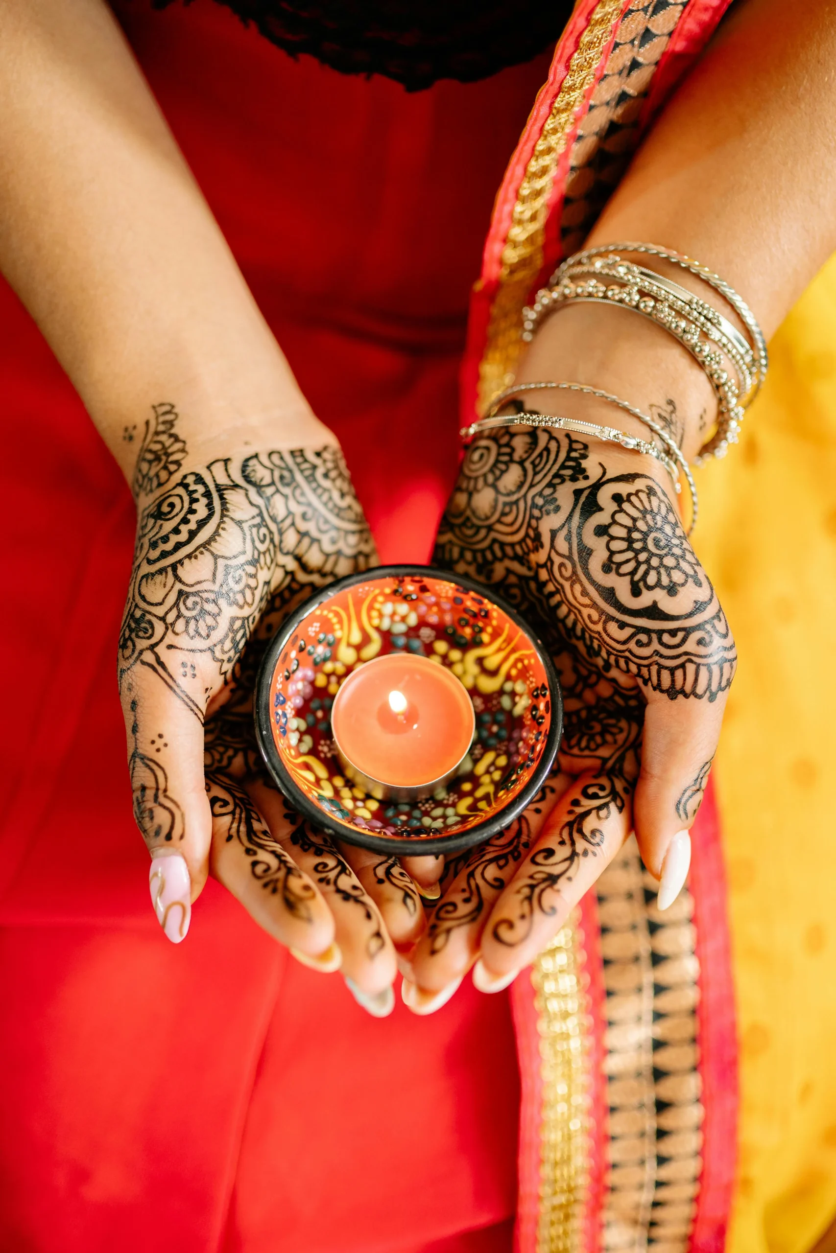 Mehandi decoration for marriage