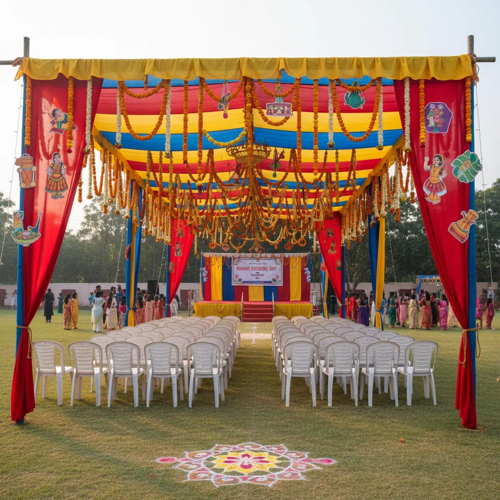 Outdoor wedding PVC Tent design by Dream Decors